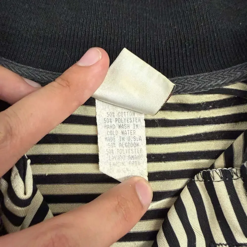 Vintage 80’s Striped Nike Golf Polo Shirt